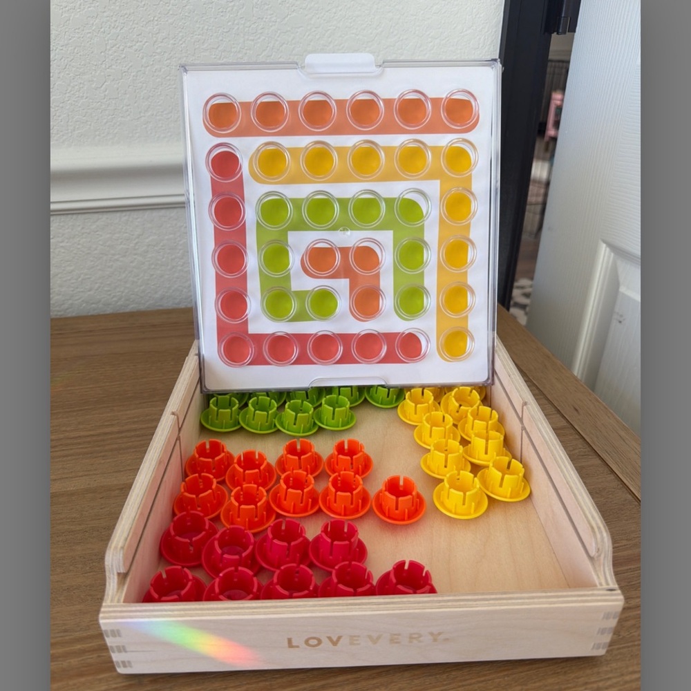 LOVEVERY Mosaic Button Board